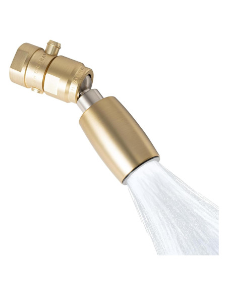Cabezal de Ducha High Sierra 1.25 GPM Oro Cepillado