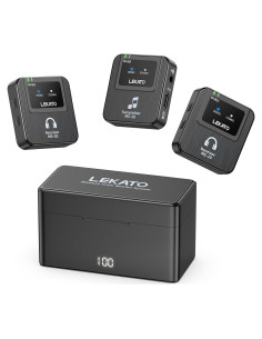 Monitor In-Ear Inalámbrico LEKATO MS-20 30H Batería OTG