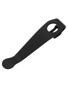 Clip de Bolsillo de Titanio Qtcial para Cuchillos Spyderco Negro