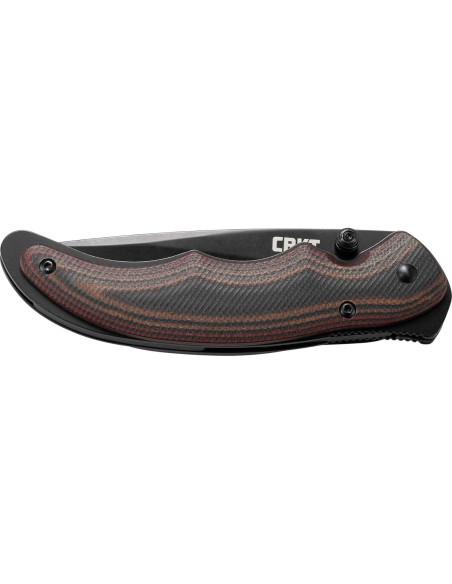 Cuchillo Plegable CRKT Endorser Negro 3.18" Asistido