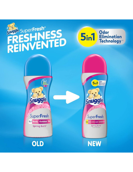 Bolas de Aroma Snuggle Scent Shakes 4x9oz SuperFresh Primavera