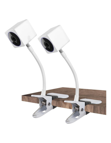 Soporte de cámara flexible OkeMeeo para Wyze Cam - 2 paquetes
