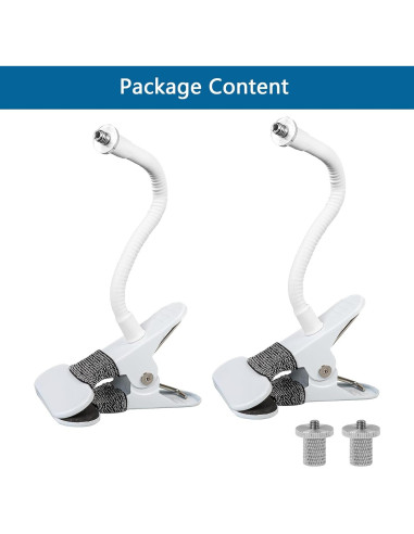 Soporte de cámara flexible OkeMeeo para Wyze Cam - 2 paquetes