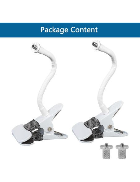 Soporte de cámara flexible OkeMeeo para Wyze Cam - 2 paquetes