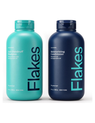 Juego de Champú y Acondicionador Anti Caspa Flakes 266 ml