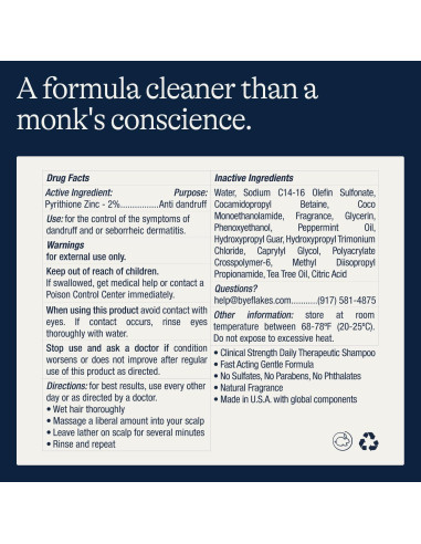 Juego de Champú y Acondicionador Anti Caspa Flakes 266 ml