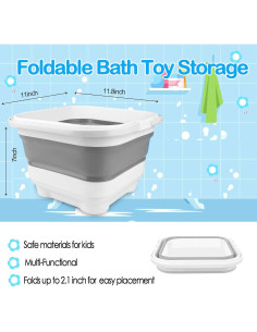 Organizador de Juguetes de Baño Steipirr Plegable 29.7x27.9cm 2