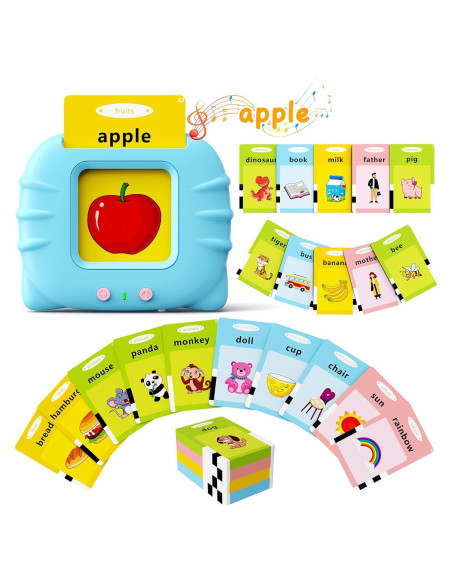 Tarjetas de Flash que Hablan Bravokids 224 Palabras 1-6 Años