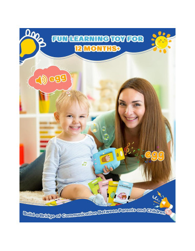 Tarjetas de Flash que Hablan Bravokids 224 Palabras 1-6 Años