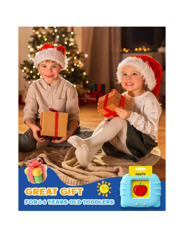 Tarjetas de Flash que Hablan Bravokids 224 Palabras 1-6 Años