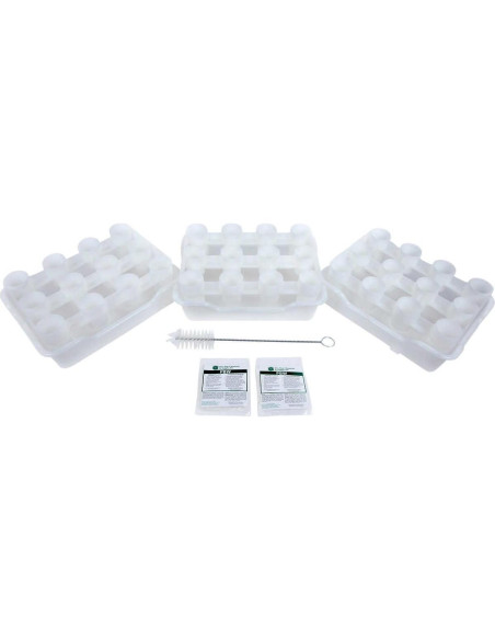 Soporte y bandeja para secado de 12 botellas FastRack