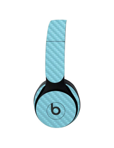 Piel de Fibra de Carbono MightySkins para Auriculares Beats Solo Pro - Azul Bebé