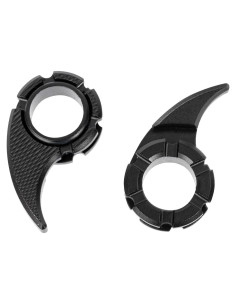 Botón de Pulgar LYPOBALA para Cuchillos Spyderco 13mm Negro