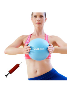 Pelota de Pilates CIZEBO 20cm Anti Estallido con Bomba