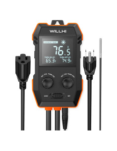 Controlador de Temperatura Digital WILLHI WH2408 1200W