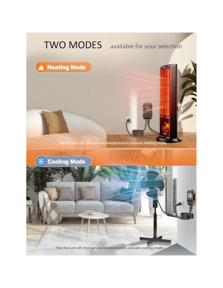 Controlador de Temperatura Digital WILLHI WH2408 1200W