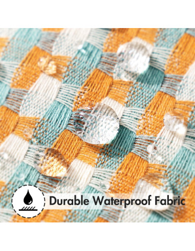 Fundas de Cojines Cuadradas MIULEE 40.6x40.6 cm Impermeables