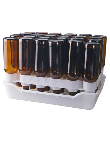 Soporte y bandeja para secar 24 botellas FastFerment - Apto lavavajillas