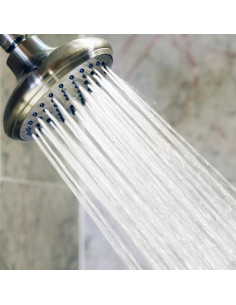 Cabezal de Ducha Aqua Elegante 9.46 L/min Níquel Cepillado 2