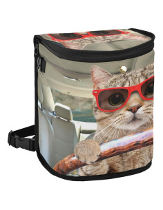 Basurero de Coche Oarencol Impermeable 11.4L con Tapa