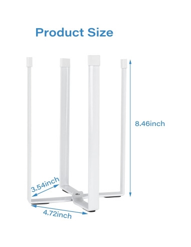 Soporte de Secado Multifuncional Goging para Cocina Blanco