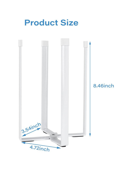 Soporte de Secado Multifuncional Goging para Cocina Blanco