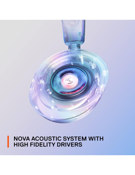 Auriculares Gaming SteelSeries Arctis Nova 1 Blanco - Audio Espacial 360