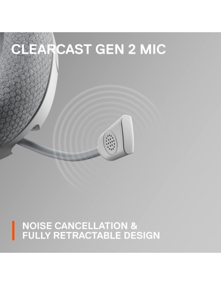 Auriculares Gaming SteelSeries Arctis Nova 1 Blanco - Audio Espacial 360