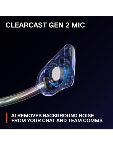 Auriculares Gaming SteelSeries Arctis Nova 1 Blanco - Audio Espacial 360