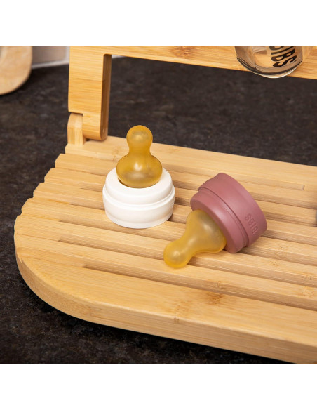 Soporte de Secado de Botellas de Bebé Temporada de Sydney - Bambú