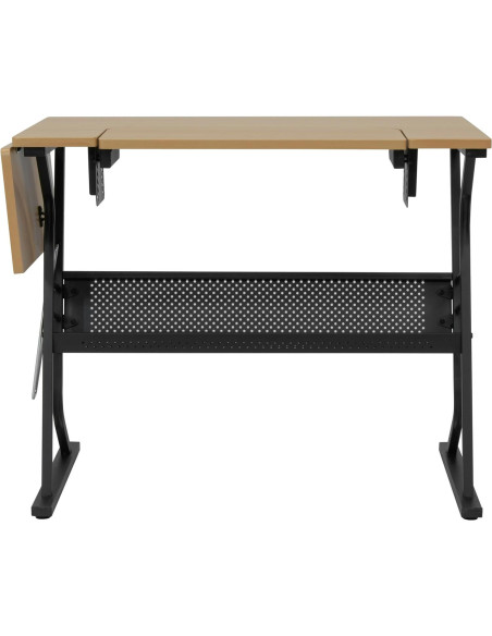 Mesa de Costura Compacta Sew Ready Eclipse Negro/Arce