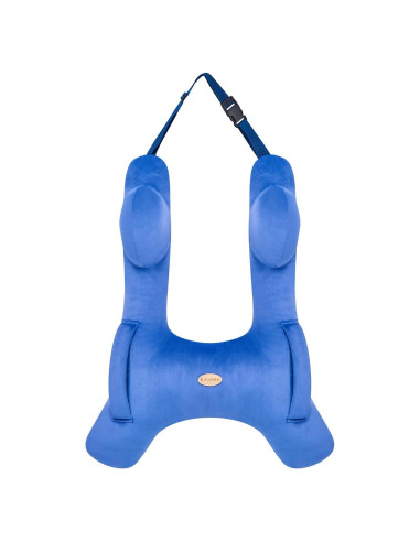 Almohada de Viaje Ergonómica FLORICH Azul para Niños y Adultos
