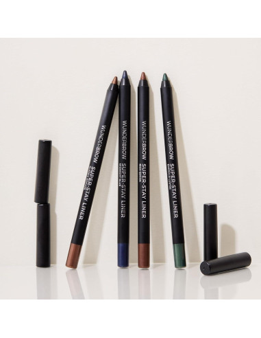 Lápiz de Eyeliner Impermeable Wunderbrow Azul Medianoche 1 Cuenta