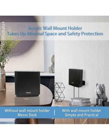 Soporte de Montaje en Pared HOLACA para ASUS ZenWiFi AX XT8