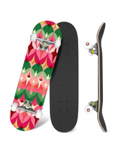 Skateboard UHMLTCRBOD 31" x 8" 7 Capas Arce Doble Kick