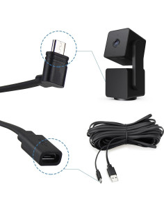 Paquete de 3 Cables Micro USB 3m SMAYS para Cámaras Seguridad 2