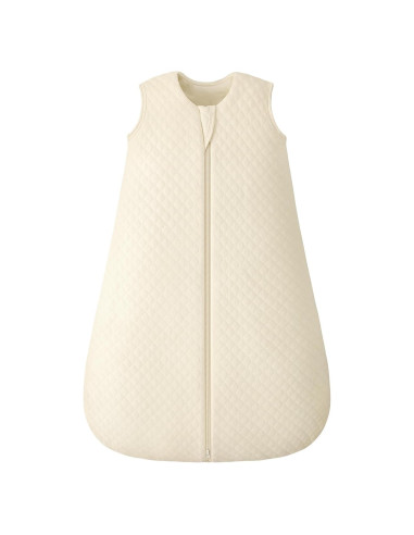 Saco de Sueño Beige 0-6 Meses 2.5 TOG Algodón Acolchado