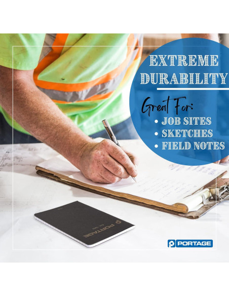 Cuaderno Portage Pequeño con Cuadrícula de Puntos - 6 Unidades