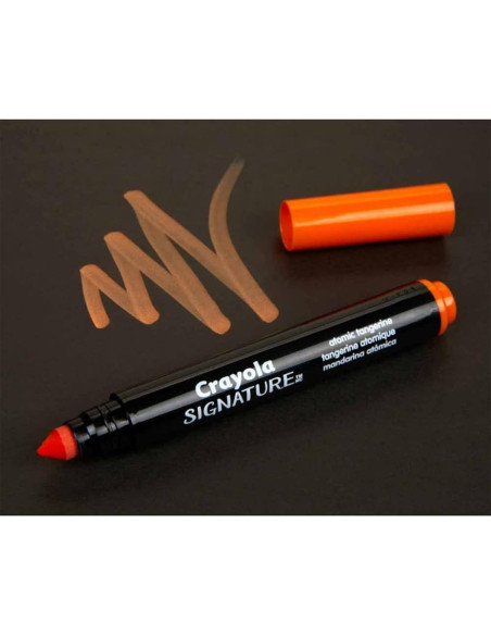 Marcadores Neón Crayola Signature, 6 Gel Anchos, Efectos Luz