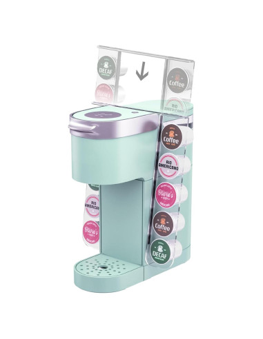 Organizador de K Cup GALVANOX para Keurig K-Mini - Acrílico, 10 cápsulas