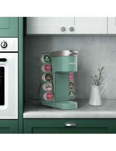 Organizador de K Cup GALVANOX para Keurig K-Mini - Acrílico, 10 cápsulas