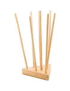 Soporte de Secado de Bambú Wownd Up Goods - Compacto y Portátil 2