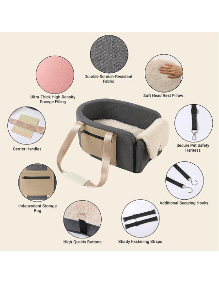 Asiento Elevador para Perros Cathpetic 46.99x25.91x22.86 cm