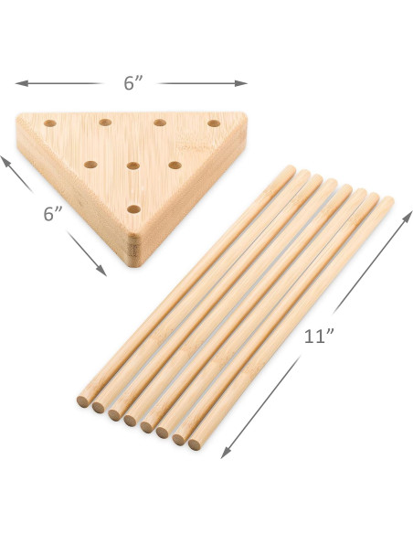 Soporte de Secado de Bambú Wownd Up Goods - Compacto y Portátil