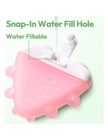 Mordedores de Silicona Congelables NCVI - Alivio Encías Bebés 0-12 Meses