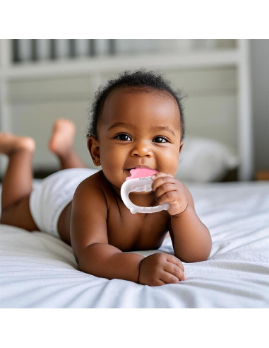 Mordedores de Silicona Congelables NCVI - Alivio Encías Bebés 0-12 Meses