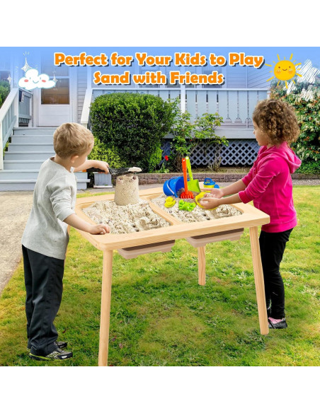 Mesa Sensorial 5 en 1 Prunelax con Almacenamiento Plegable