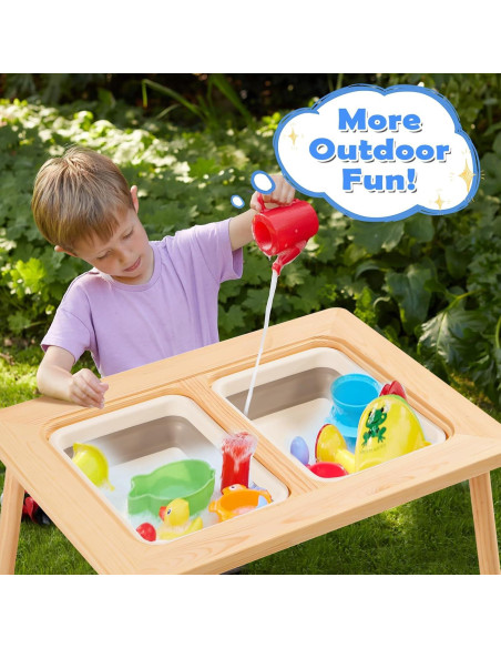 Mesa Sensorial 5 en 1 Prunelax con Almacenamiento Plegable