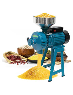 Molino de Granos Eléctrico NAIZEA 3000W Seco y Húmedo