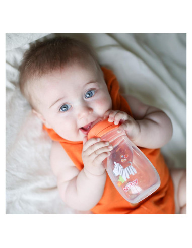 Botellas Anticólicas Nuby Tritan 9oz 3 Paquete 3M+